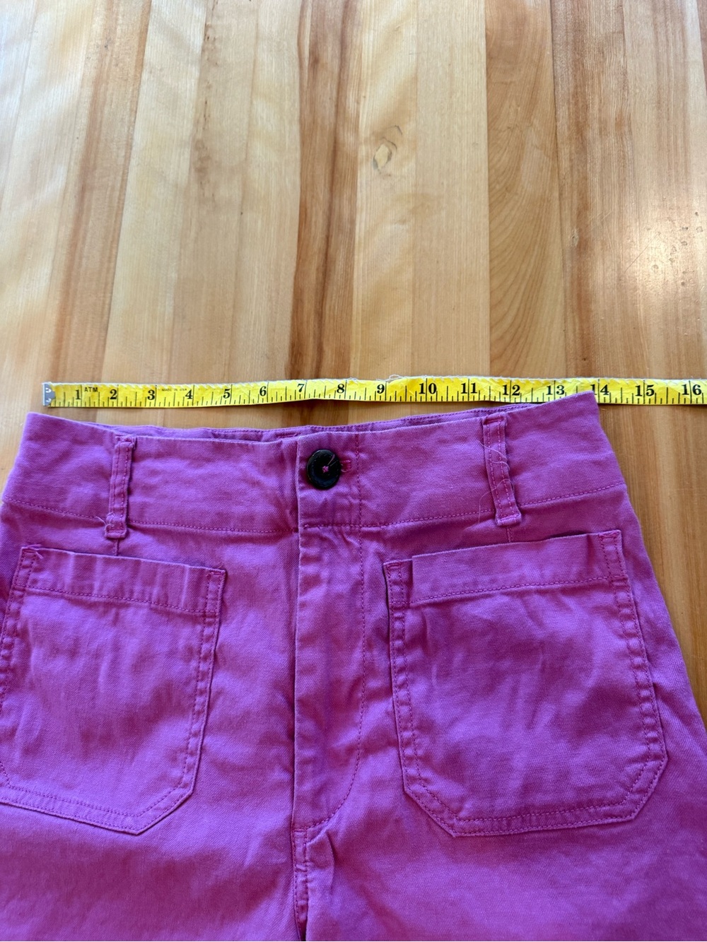 Maeve Wide-Leg Cotton Pants in Bright Purple - Picture 6 of 9